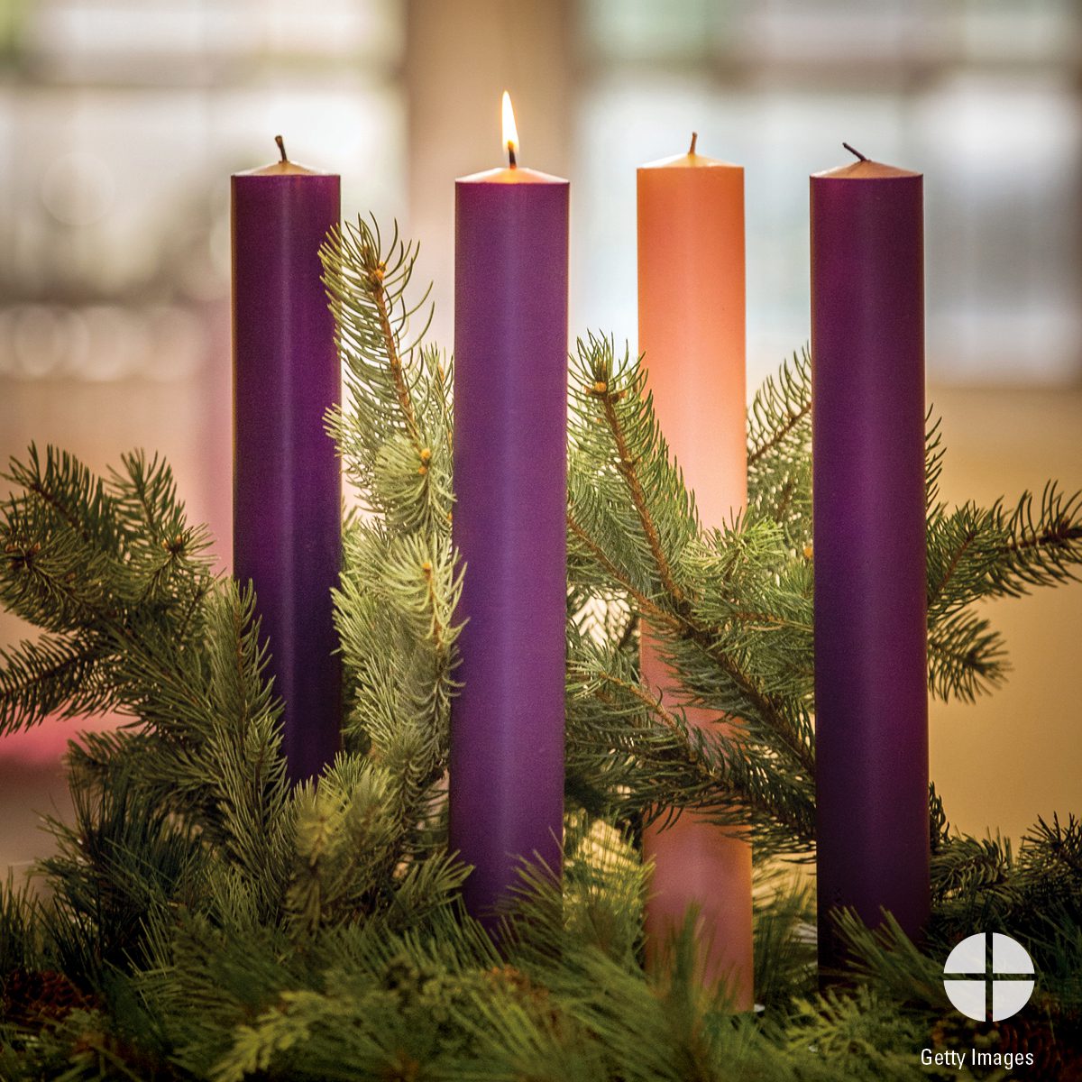 1st Sunday Advent Wreath St. Paul Catholic Church