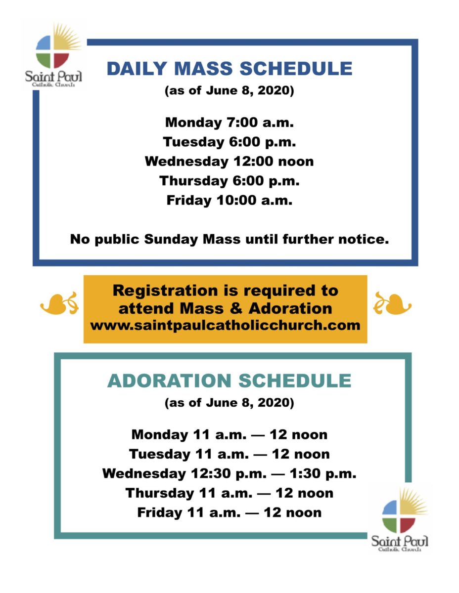 mass-adoration-schedule-st-paul-catholic-church